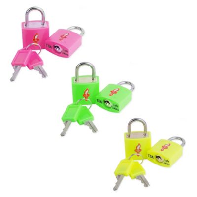 bed bath and beyond luggage locks