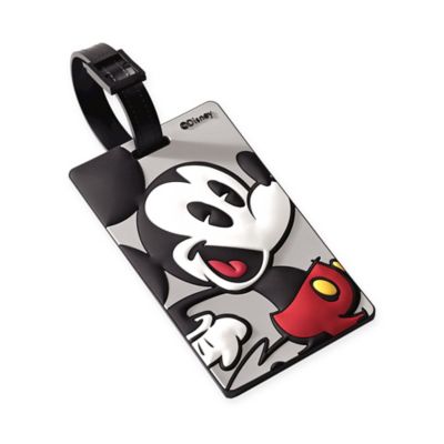 mickey luggage tag