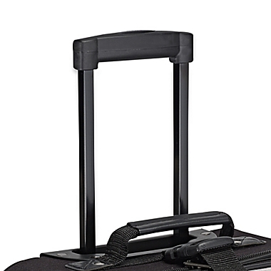 Geoffrey Beene 21-Inch Softside Expandable Carry-On Suitcase in Black/Grey. View a larger version of this product image.