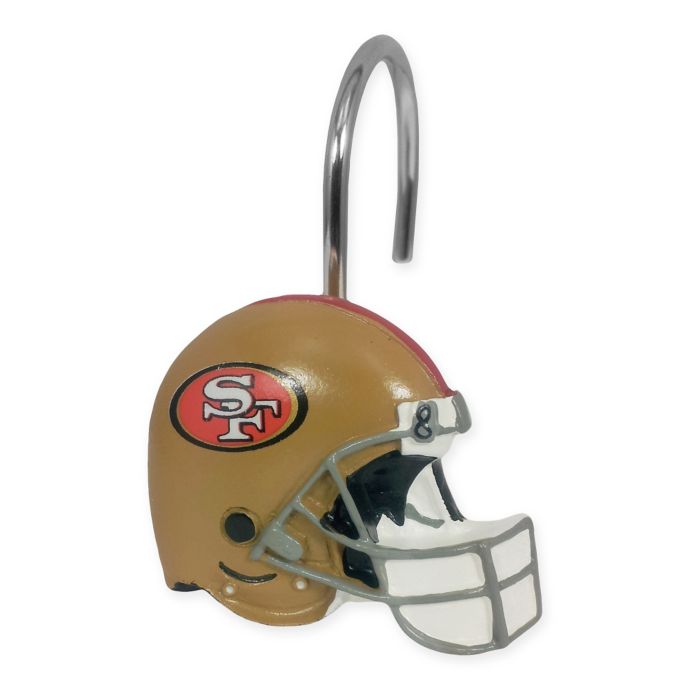 Nfl San Francisco 49ers Shower Curtain Rings By The Northwest