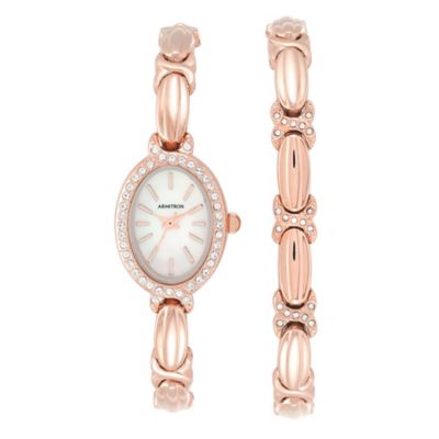 armitron mother of pearl watch