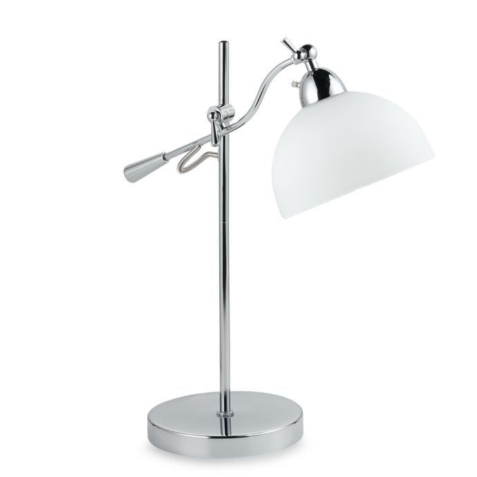 Ott Lite Vision Saver Plus Sydney Chrome Desk Lamp Bed Bath