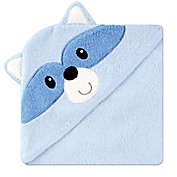 Baby Vision&reg; Luvable Friends&reg; Raccoon Embroidery Hooded Towel
