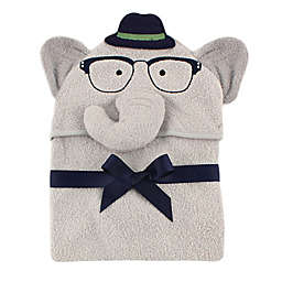BabyVision® Luvable Friends® Smart Elephant Hooded Towel in Grey