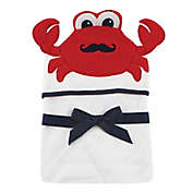 Baby Vision&reg; Hudson Baby&reg; Crab Hooded Towel in White