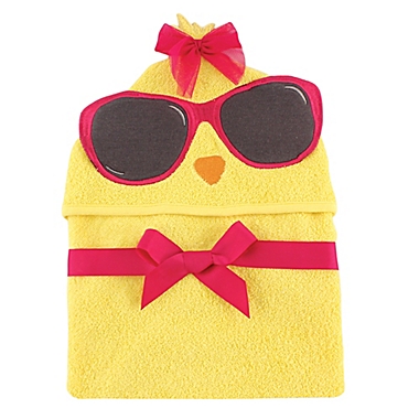 Baby Vision&reg; Hudson Baby&reg; Chicken Hooded Towel in Yellow. View a larger version of this product image.