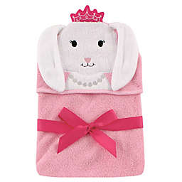 Baby Vision® Hudson Baby® Bunny Hooded Towel in Pink
