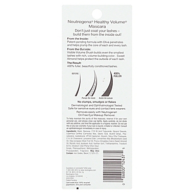 Neutrogena&reg; Healthy Volume&reg; 0.21 oz. Mascara in Black 02. View a larger version of this product image.