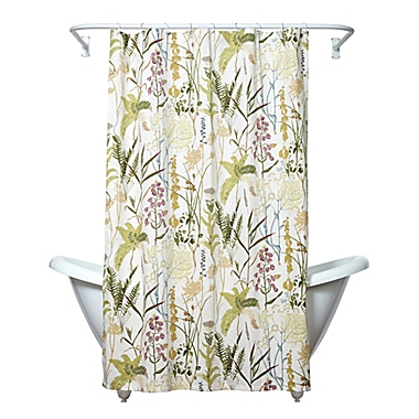 Zenna Home&reg; Huntington Shower Curtain in Gold. View a larger version of this product image.