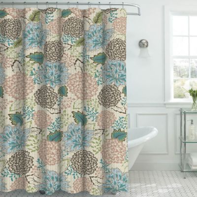 Nature Stall Shower Curtain Romantic Poppy 