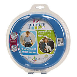 Potette&reg; Plus 2-in-1 Travel Potty and Trainer Seat in Blue