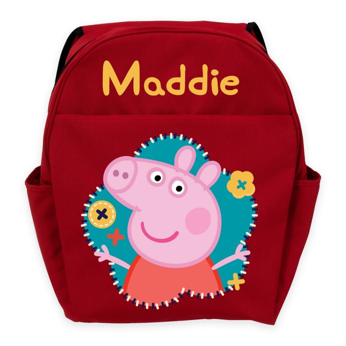 Peppa Pig Flower Fun Youth Backpack in Red Bed Bath & Beyond