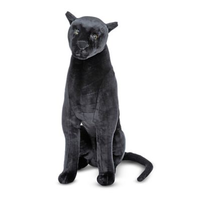 black panther cuddly toy