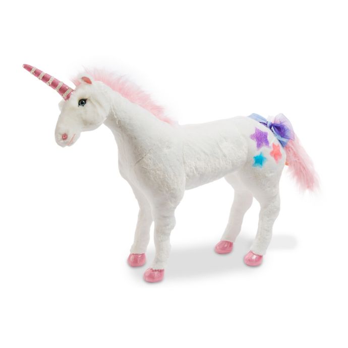 plush unicorn play set