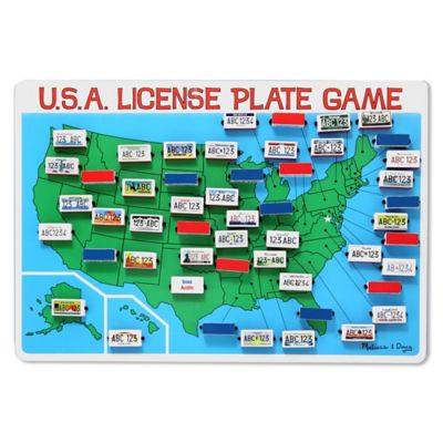 melissa and doug license plate game