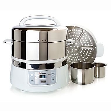Euro Cuisine Stainless Steel Food Steamer. View a larger version of this product image.