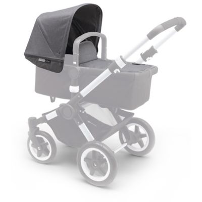 bugaboo buffalo seat fabric grey melange