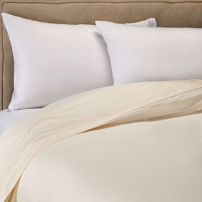 Sleep Beyond 400 Thread Count Organic Cotton Sateen Duvet Cover