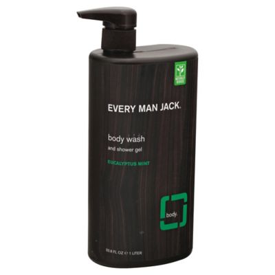 Every Man Jack&reg; 33.8 oz. Eucalyptus Mint Body Wash and Shower Gel