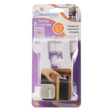 Dreambaby&reg; Spring Latches (6-Pack). View a larger version of this product image.