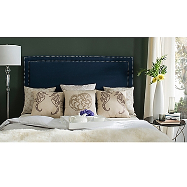 Safavieh Cory King Headboard in Navy. View a larger version of this product image.