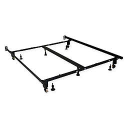 MetalCrest Lifetime Bed Frame with Glides and Wheels