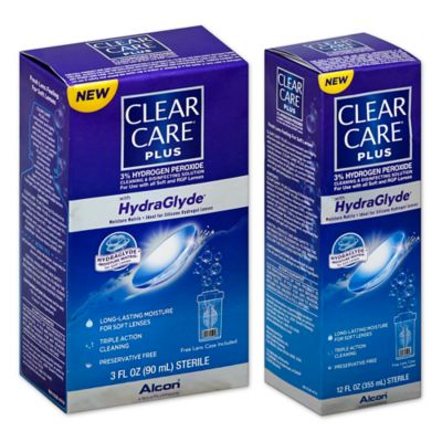 Clear Care&reg; Plus with HydraGlyde Collection
