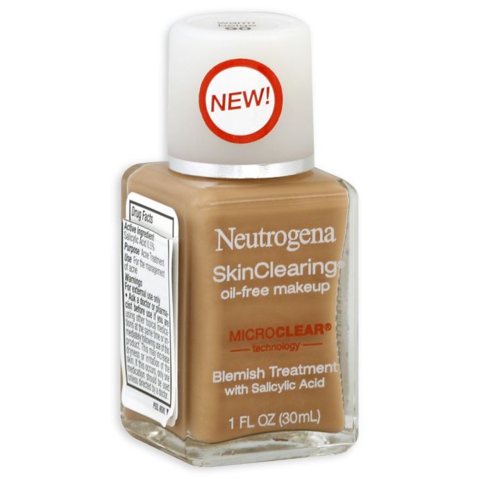 Neutrogena Skin Clearing Oil Free Makeup Micro Clear 1 Oz Multiple
