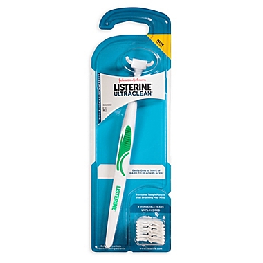 Listerine&reg; Ultraclean&trade; Access&reg; Flosser + 8 Heads. View a larger version of this product image.