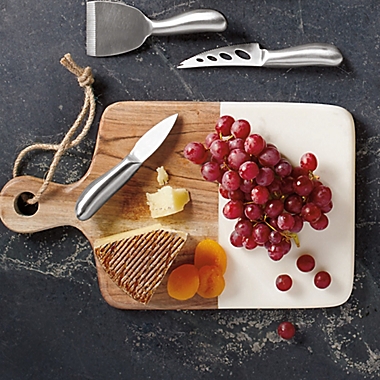 Artisanal Kitchen Supply&reg; 13-Inch Acacia and Marble Cheese Board. View a larger version of this product image.