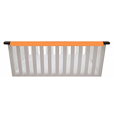 Go Mama Go  52-Inch x 6-Inch Cotton Couture Teething Guards in Orange/Aqua. View a larger version of this product image.