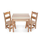 Alternate image 0 for Melissa and Doug&reg; Wooden 3-Piece Table and Chair Set