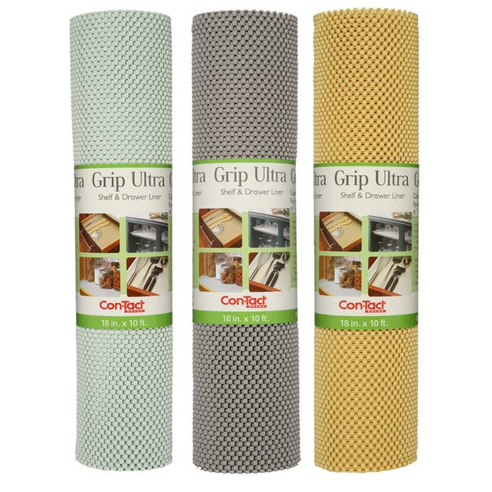 Con Tact Grip Ultra Roll Non Adhesive Shelf And Drawer Liner Bed