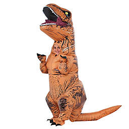 Jurassic World T-Rex Inflatable Child's Halloween Costume in Brown