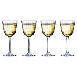 Cristal D'Arques' Iroko White Wine Glasses (Set of 4)