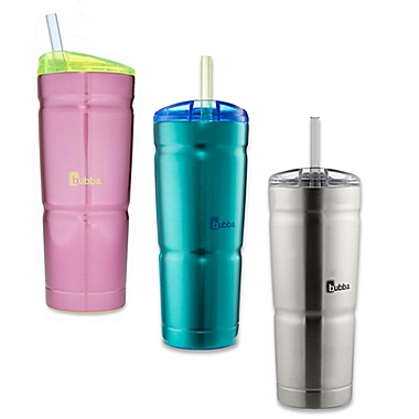 Bubba 1987154 Envy 24oz Insulated Tumbler with Straw Check Pattern 