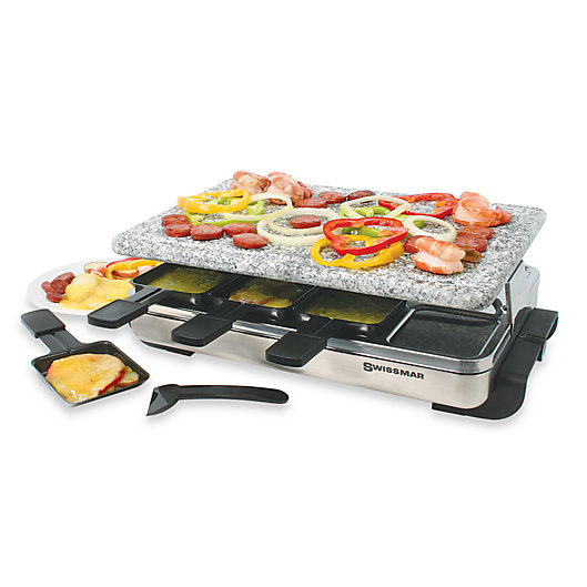 Alternate image 1 for Swissmar® 8-Person Stelvio Raclette Party Grill with Granite Stone