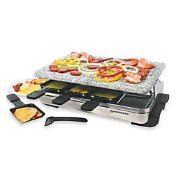 Swissmar® 8-Person Stelvio Raclette Party Grill with Granite Stone