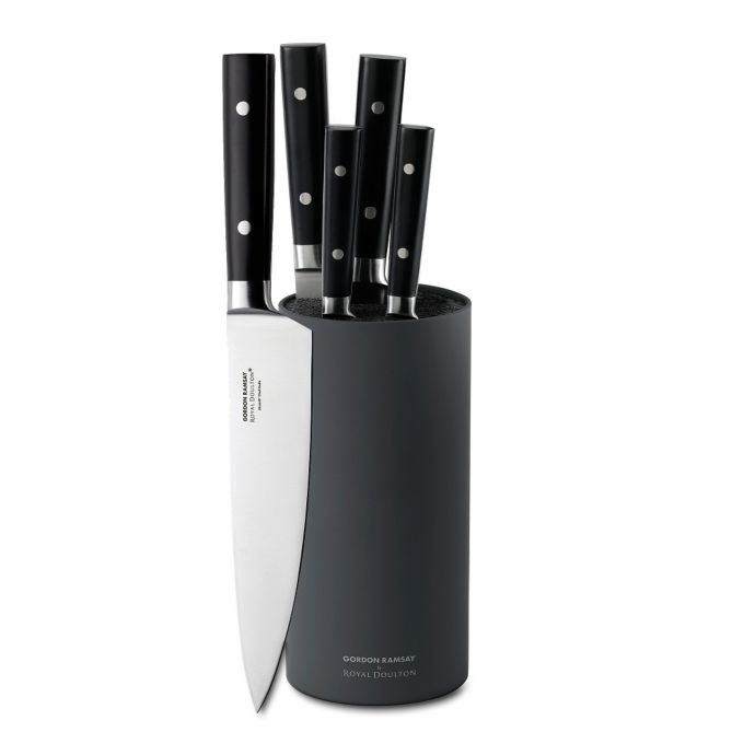 Gordon Ramsay by Royal Doulton® 6Piece Knife Block Set Bed Bath and