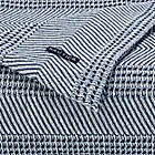 Alternate image 2 for Nautica&reg; Chevron Stripe Cotton King Blanket in Navy