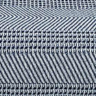 Alternate image 3 for Nautica&reg; Chevron Stripe Cotton King Blanket in Navy