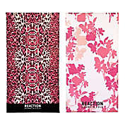 Kenneth Cole New York&reg; Essentials Leopard/Millie Beach Towels (Set of 2)