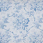 Alternate image 4 for Laura Ashley Nina 5-Piece Reversible Twin Comforter Set in Powder Blue