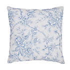 Alternate image 6 for Laura Ashley Nina 5-Piece Reversible Twin Comforter Set in Powder Blue