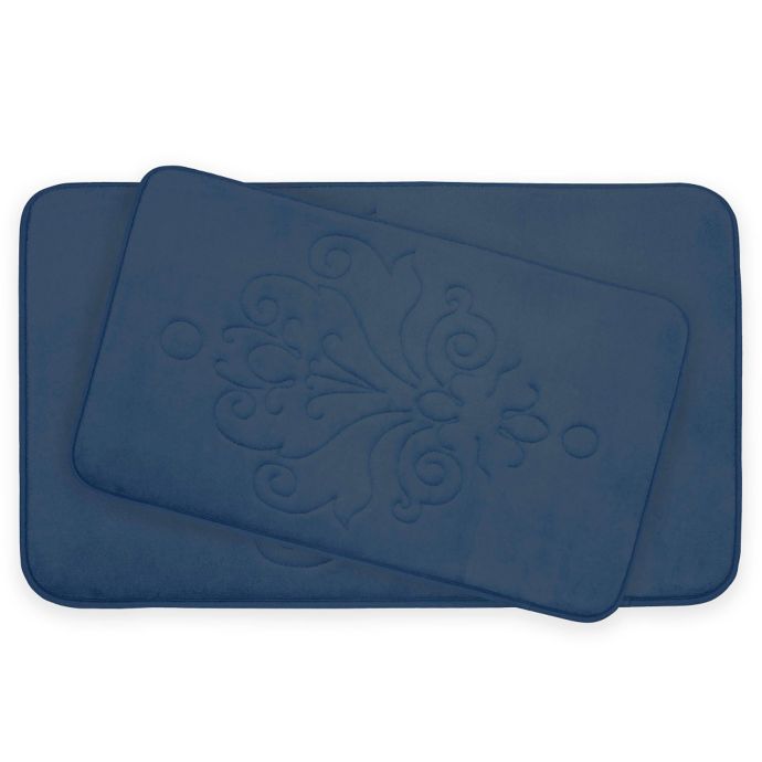 Bounce Comfort Reve Memory Foam 2Piece Bath Mat Set Bed Bath & Beyond