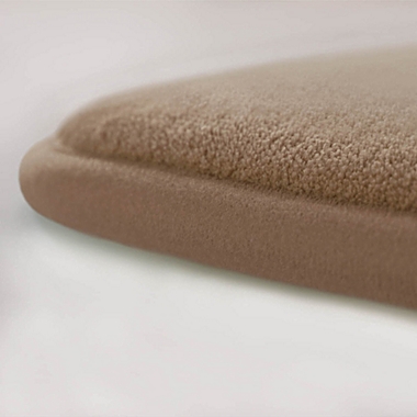 Bounce Comfort Chain Ring Memory Foam 2-Piece Bath Mat Set in Linen. View a larger version of this product image.