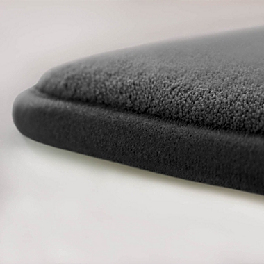 Bounce Comfort Thea Memory Foam 2-Piece Bath Mat Set in Dark Grey. View a larger version of this product image.