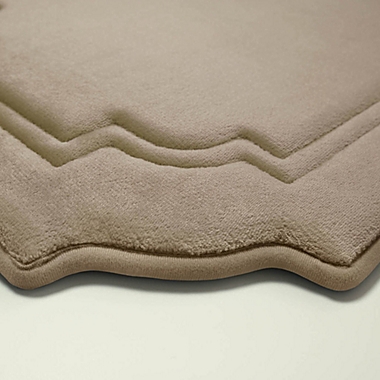 Bounce Comfort Calypso 17-Inch x 24-Inch Memory Foam Bath Mats in Linen (Set of 2). View a larger version of this product image.