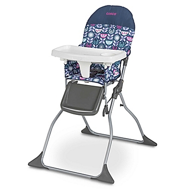 Cosco&reg; Simple Fold&trade; High Chair in Poppy Field. View a larger version of this product image.
