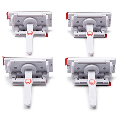 Safety 1st&reg; 4-Pack Adhesive Cabinet and Drawer Latches. View a larger version of this product image.